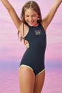 Maiô Infanto Juvenil Feminino Maiô Teen Menina Maiô em Malha UV Dry 50 78328 VicVicky