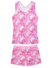 Maiô JerrisApparel, tanquíni de verão para meninas, 5GG, rosa Maiô JerrisApparel, tanquíni de verão para meninas, 5GG, rosa