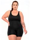 Maiô Macaquinho Hidroginástica, Natação, Plus Size, Com Touca, Até 56