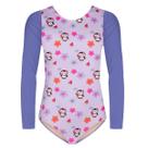 Maiô Manga Longa Estampado Infantil Menina Selene Maiô Manga Longa Estampado Infantil Menina Selene