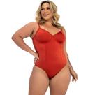 Maiô Meia Taça Plus Size Banho de Mar 621517 Vermelho