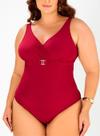 Maiô Modelador Banho de Mar 617.578 Feminino Zero Barriga Microfibra T. 50/54