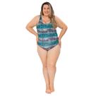 Maiô Natação Plus Size Coqueiral