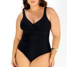 Maiô Plus Size, Sem Bojo, Trança, Clássico, Até 56 Maiô Plus Size, Sem Bojo, Trança, Clássico, Até 56