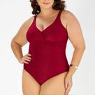 Maiô Plus Size, Sem Bojo, Trança, Clássico, Até 56