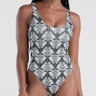 MAIO REGATA CAVADO ESTAMPA ART DECO PRETO 372.27 Mash