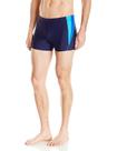 Maiô Speedo Square Leg Splice para homens azul/azul Maiô Speedo Square Leg Splice para homens azul/azul