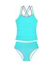 Maiô Tankini Century Star Girls UPF 50+ Lake Blue 12-13Y