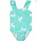 Maiô Verde Piscina Unicórnio OSHKOSH - Bebê Menina