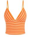 Maiô ZAFUL Tummy Control Tankini com decote em V, cintura alta, feminino