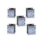 Mais Controle e Eficiência: Kit com 5 Mini Contatores Weg CWCA0-22 10A 220VCA!