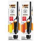 Mais leve BIC EZ Load, recarregável, multiuso com 2 cartuchos