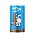 Mais Mu Whey Protein Concentrado 450g Sabor Chocolate 18g Proteína