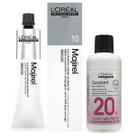 Majirel Tinta 10 Louro Claríssimo 60g + Ox 20vol 90ml Loreal