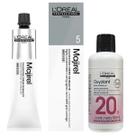 Majirel Tinta 5 Castanho Claro 60g + Ox 20vol 90ml Loreal