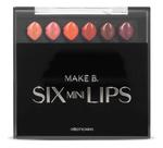 Make B. Estojo Mini Batons Six Mini Lips Make B. 6x0,04g