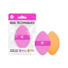 Makeup Blending Puff Real Techniques Miracle 2 em 1 Powder Puff