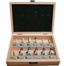 Makita D-53584 Conjunto De Fresas 1/4'' Com 12 Unidades