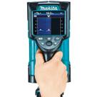 Makita dwd181zj detector de materiais a bateria 18v lxt (não acompanham bateria e carregador)