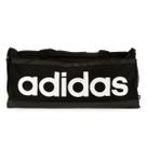 Mala Adidas Duffel Essentials Linear Preta e Branca - Unissex Mala Adidas Duffel Essentials Linear Preta e Branca - Unissex