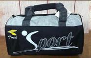 Mala Bolsa Academia Fitness Futebol Sport Poliéster Preta