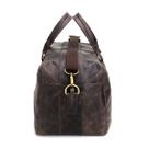 Mala Bolsa de Viagem Couro Legítimo Natural Forrada Mala Bolsa de Viagem Couro Legítimo Natural Forrada
