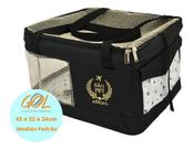 Mala Bolsa Para Vôo De Cabine Gol Transporte Pets Cor Preto