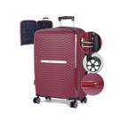 Mala Bordo 10kg Polipropileno Inquebrável Super Premium, Cadeado Internacional, Zíper expansível e Antifurto