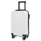 Mala bordo 10kg viagem aviao abs anac rigida cadeado embutido anti furto 4 rodas 360 graus branca Mala bordo 10kg viagem aviao abs anac rigida cadeado embutido anti furto 4 rodas 360 graus branca