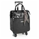 Mala Bordo Charlotte Feminina Notebook 15.6' Croco Viccina Cor:Preto Mala Bordo Charlotte Feminina Notebook 15.6' Croco Viccina Cor:Preto