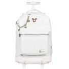 Mala com Rodas e Alça Escolar 17T Mickey Teen New Puffer Nude 15110 - Xeryus
