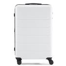 Mala de bagagem Zibbizo Hard Shell de 24 polegadas com fechadura TSA branca