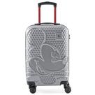 Mala de Bordo 10 Kg ABS 4 Rodas Mickey Epcot Prata