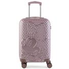 Mala de Bordo 10 Kg ABS 4 Rodas Minnie Epcot Rosé Mala de Bordo 10 Kg ABS 4 Rodas Minnie Epcot Rosé