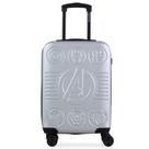 Mala de Bordo 10 Kg ABS 4 Rodas Vingadores Prata
