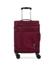 Mala de Bordo 10kg Bagaggio Lyon Poliéster 360 Viagem ANAC Cor:Vermelho escuro