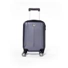 Mala de Bordo ABS para Viagem Vilabon Vb0218 Cadeado Integrado Rodas Duplas 360 Azul Tam PP