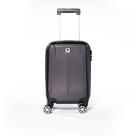 Mala de Bordo ABS para Viagem Vilabon VB0218 Cadeado Integrado Rodas Duplas 360 Preto Tam PP