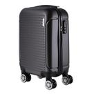 Mala de Bordo ABS para Viagem Yins 21072 Rodas Removíveis Duplas Cadeado Integrado TAM P - Cinza