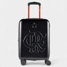 Mala de Bordo Bagaggio Flamengo CRF 20 Polegadas - Preto e Vermelho
