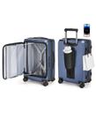 Mala de bordo BAGSMART 20" com trava TSA, expansível, azul Mala de bordo BAGSMART 20" com trava TSA, expansível, azul