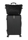 Mala de Bordo com Sacola de Viagem Preto Polo King MF10475PK Lançamento 2025