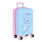 Mala de Bordo Disney Dupla Face Stitch & Angel Cadeado 35x55x22cm Luxcel Mala de Bordo Disney Dupla Face Stitch & Angel Cadeado 35x55x22cm Luxcel