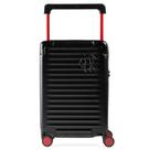 Mala de Bordo Flamengo 10 Kg Policarbonato 4 Rodas Premium Oficial Preta