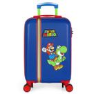 Mala de Bordo Infantil Viagens Super Mario Yoshi Rodas Dupla - Mala de Bordo Infantil Viagens Super Mario Yoshi Rodas Dupla -