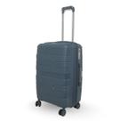 Mala De Bordo Menat Elefante 10kg Polipropileno Azul 4 Rodas Com Cadeado