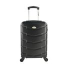 Mala De Bordo Pequena Para Viagem Em Abs Yins 21209 Cadeado Integrado Rodas Giro 360 Preto