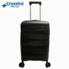 Mala de Bordo POLIPROPILENO CRUZEIRO 10kg Expansiva Giratória 360 Cadeado Segredo Rodas Duplas 6008P