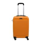 Mala De Bordo Viagem Abs 20 Polegadas Com Cadeado Laranja