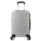 Mala de Bordo Viagem Pequena ABS - (55 x 35 x 22cm) C/ 4 Rodinhas 360º - (Regulamentação ANAC)